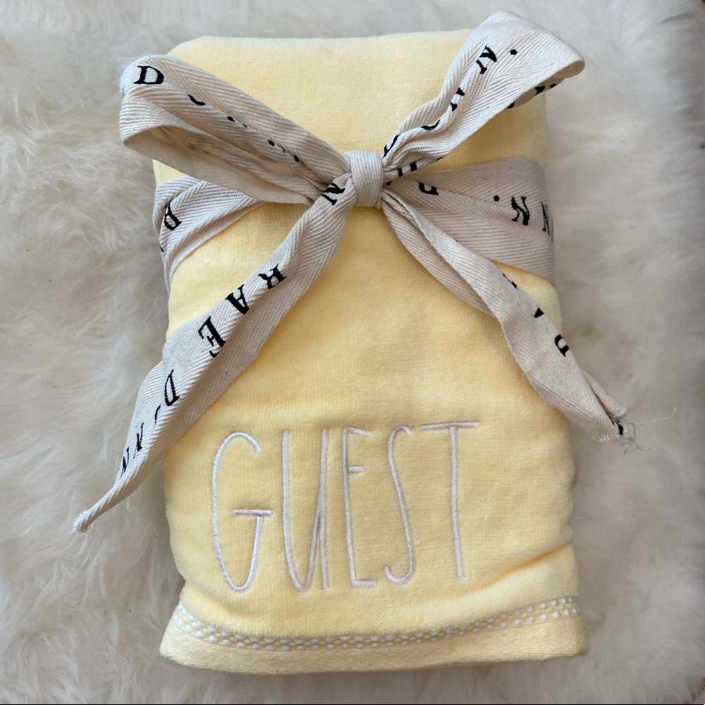 Rae Dunn Guest Hand Towels Set of 2